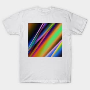 multicolored texture art T-Shirt